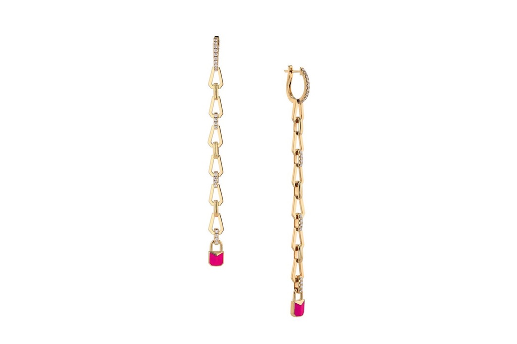 Padlock Earrings