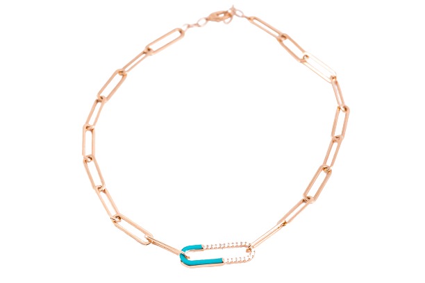 Safety Pin Necklace