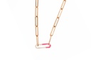 Safety Pin Necklace