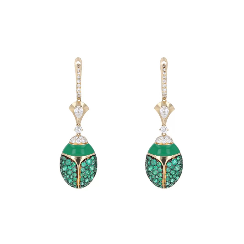 Scarab Earrings