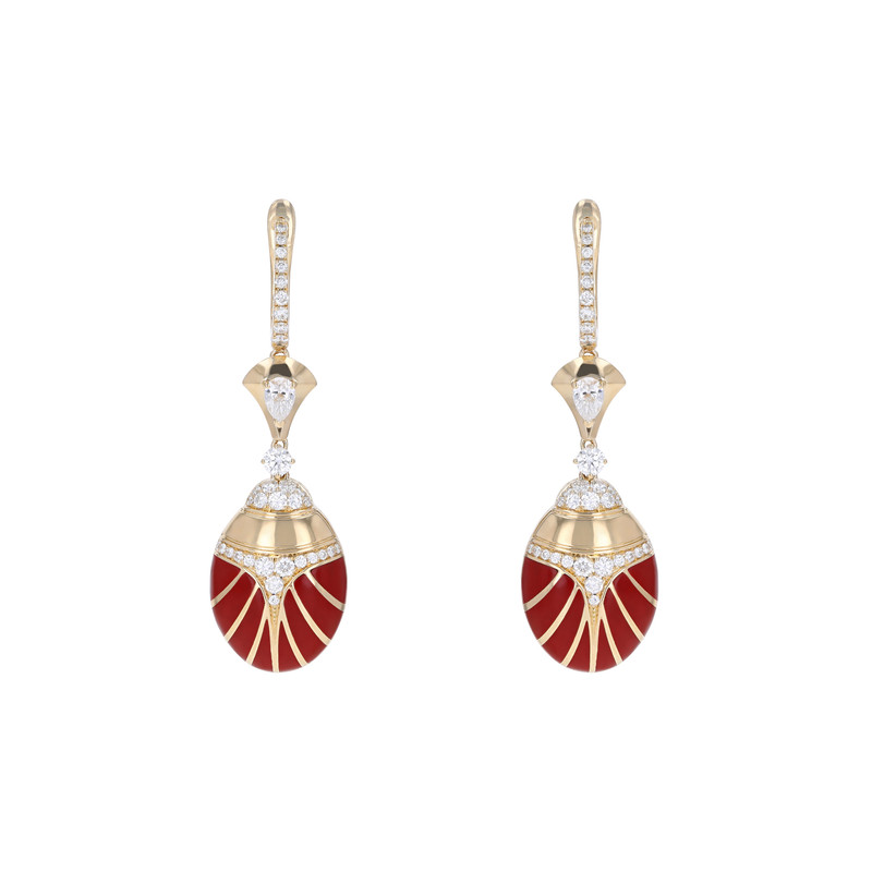 Scarab Earrings