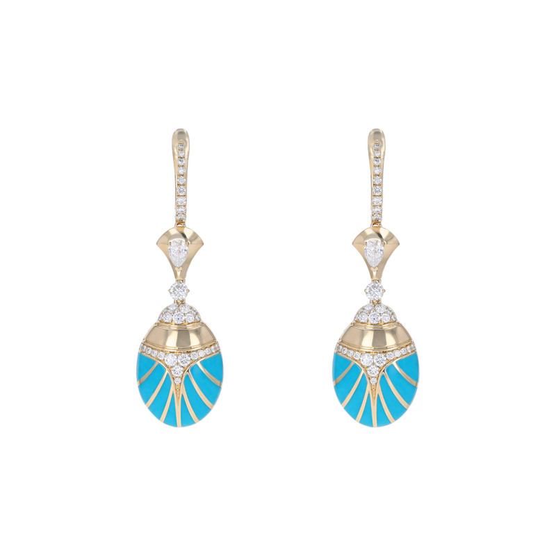 Scarab Earrings