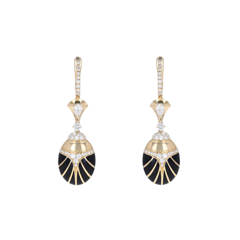 Scarab Earrings