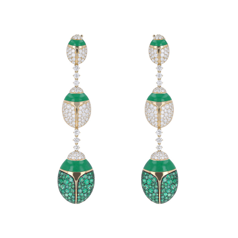 Scarab Earrings