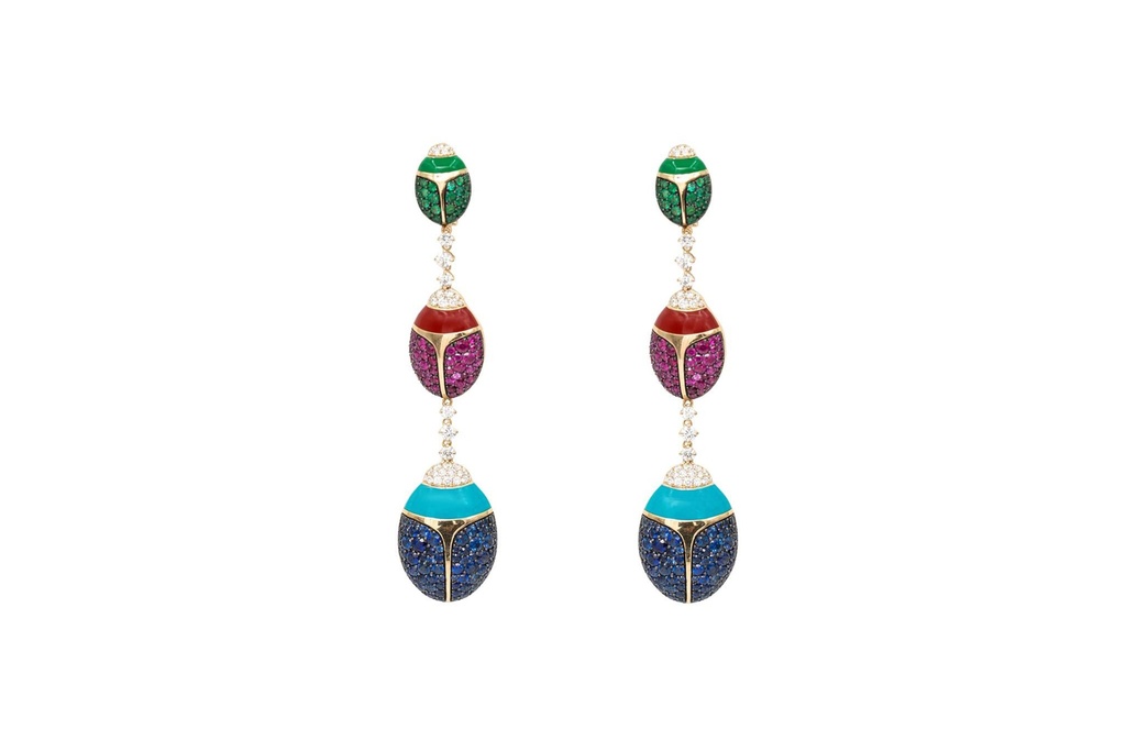 Scarab Earrings