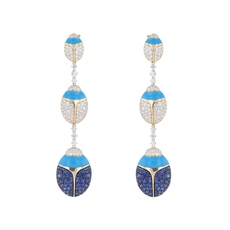 Scarab Earrings