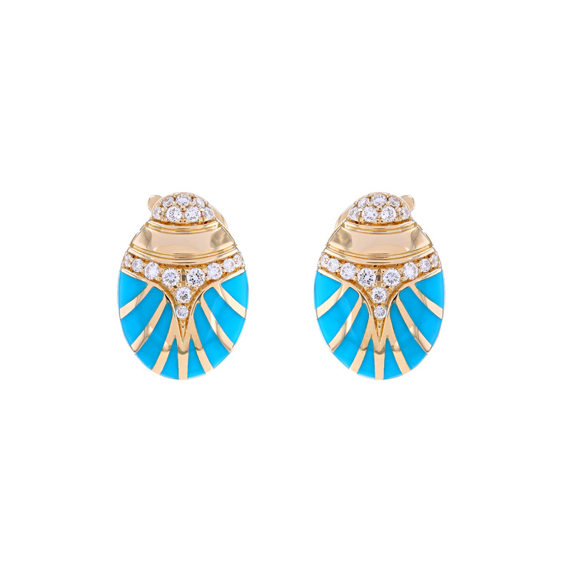 Scarab Earrings