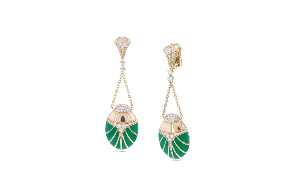 Scarab Earrings