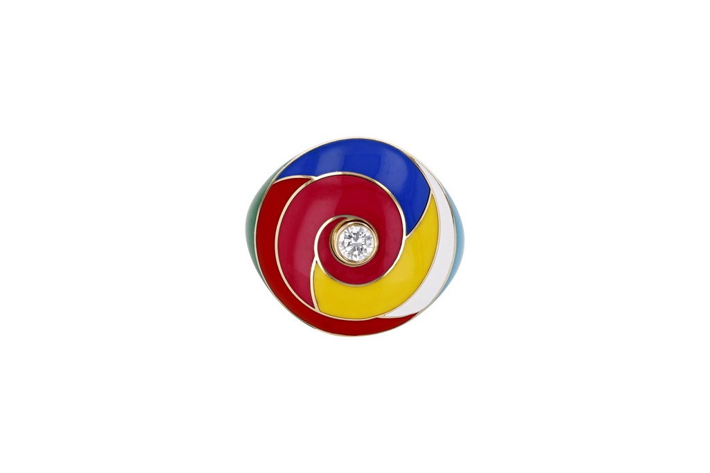 Swirl & Twirl Ring