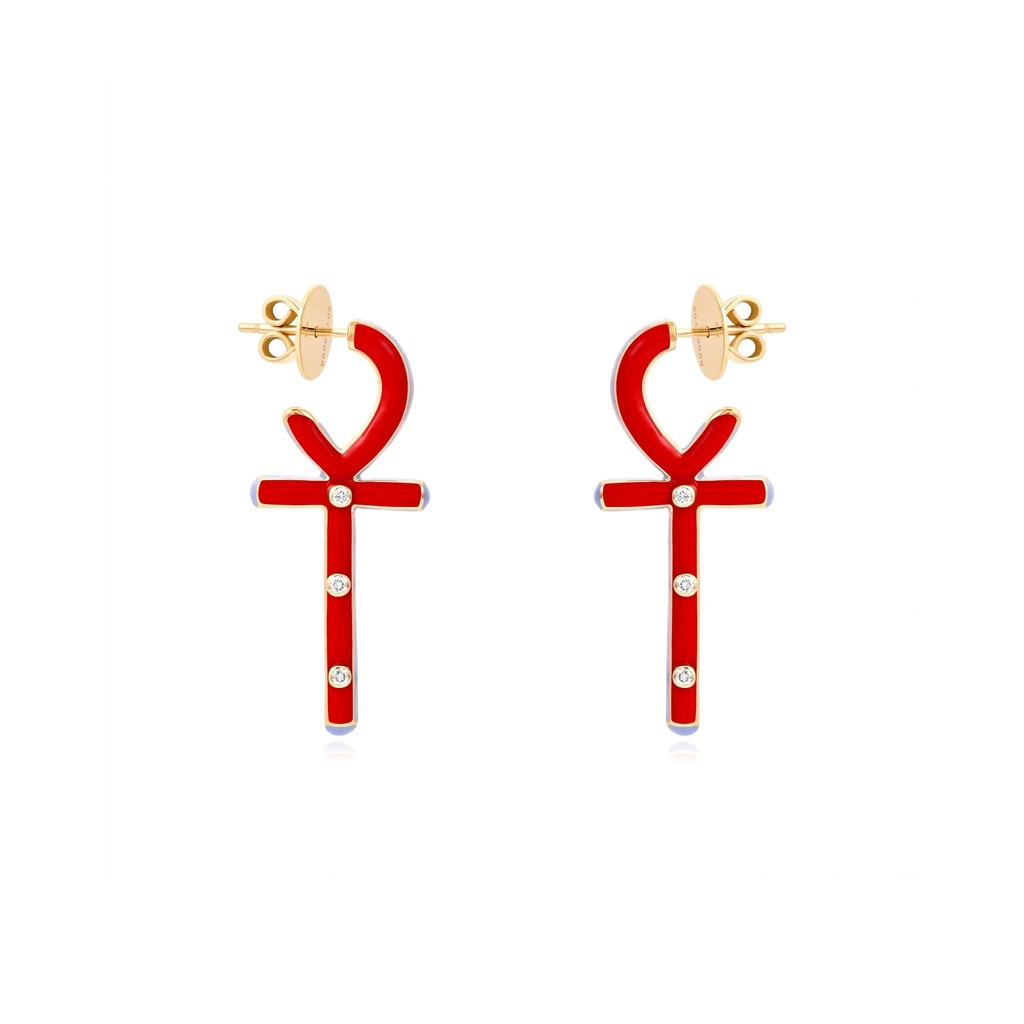Ankh Earrings