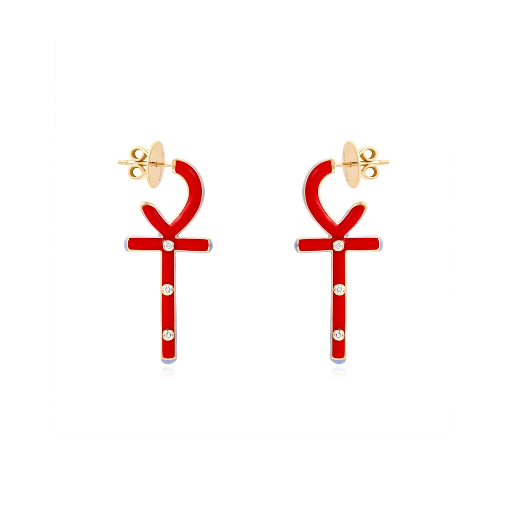 Ankh Earrings