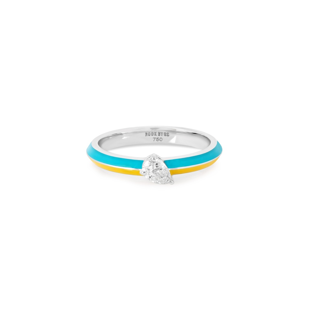 Pear Diamond Ring