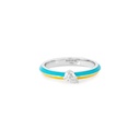 Pear Diamond Ring