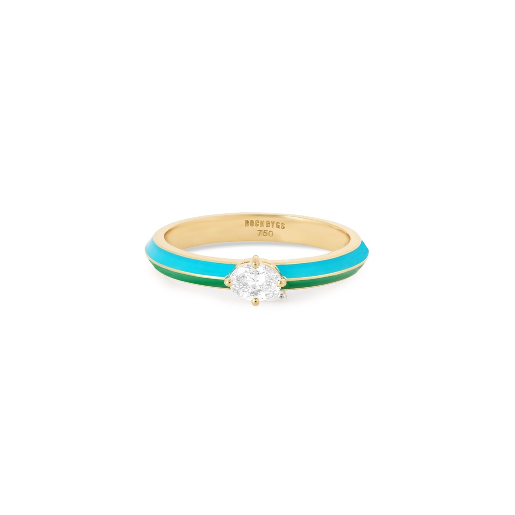 Oval Diamond Ring