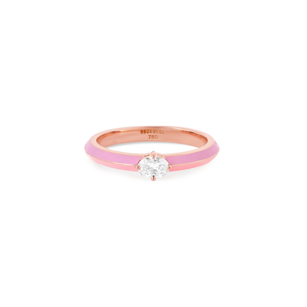 Oval Diamond Ring
