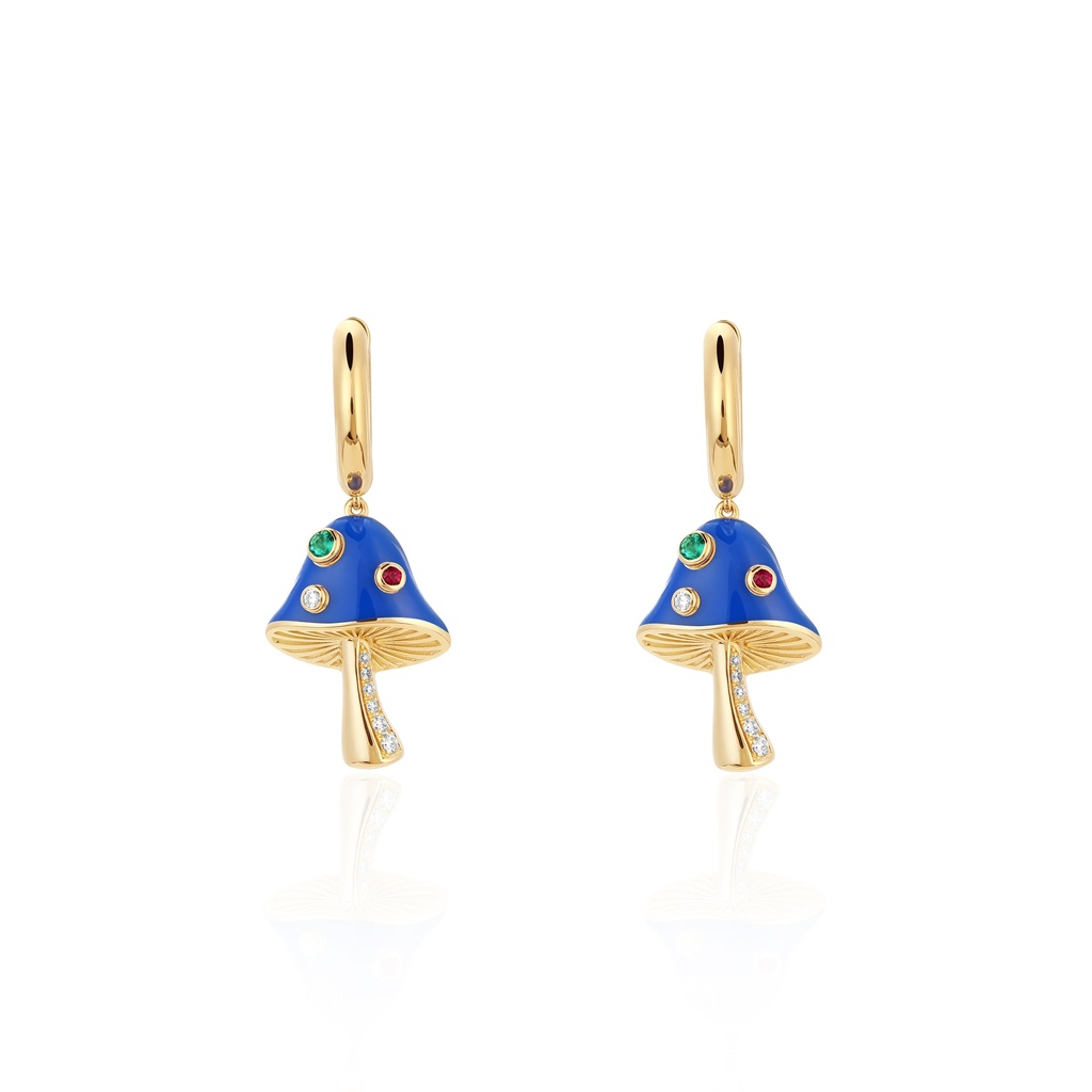 Magic Mushroom Earrings