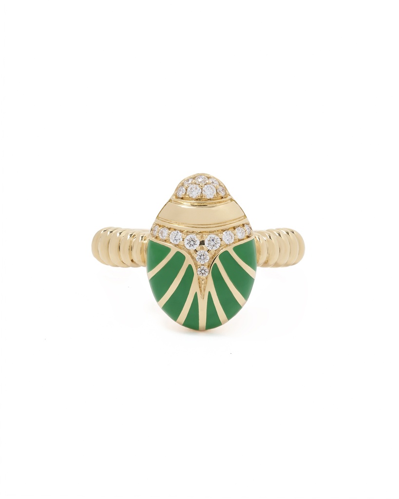 Mini Scarab Ring