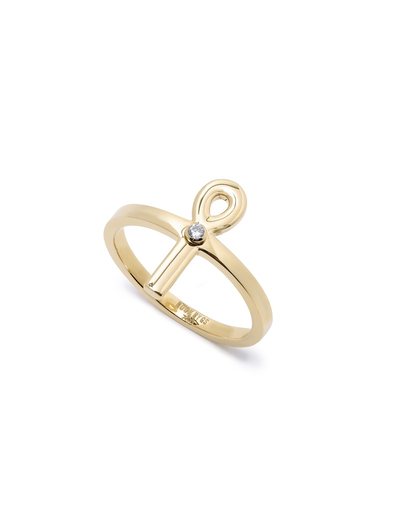 Mini Ankh Ring