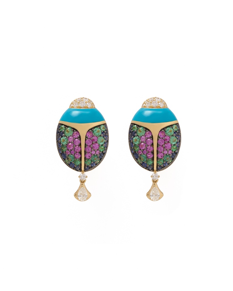 Scarab Earrings