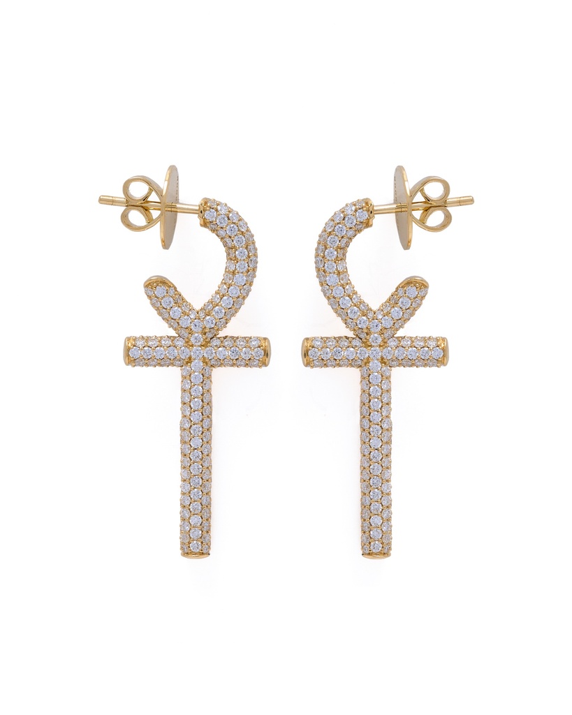 Ankh Earrings