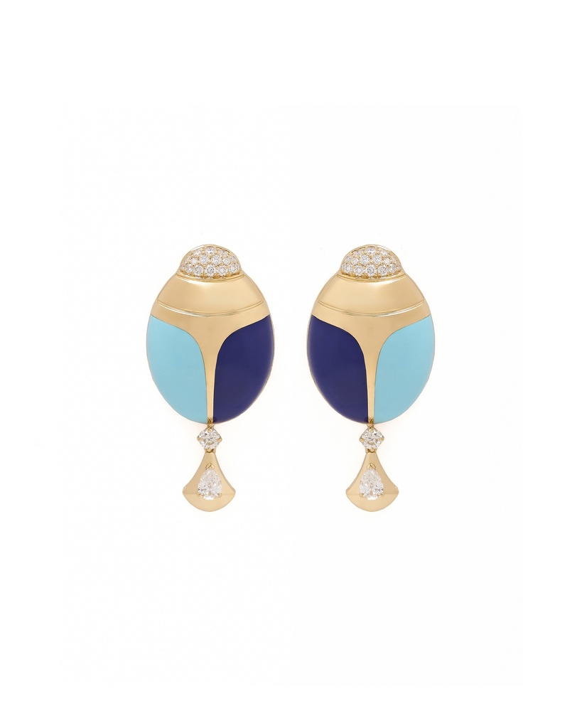 Scarab Earrings