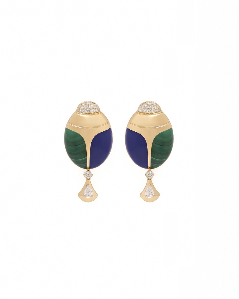 Scarab Earrings