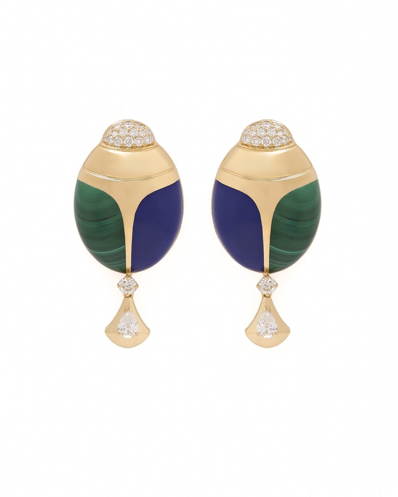 Scarab Earrings