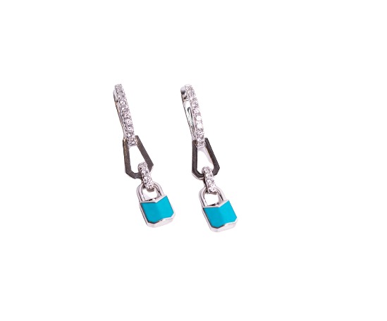 Padlock Earrings