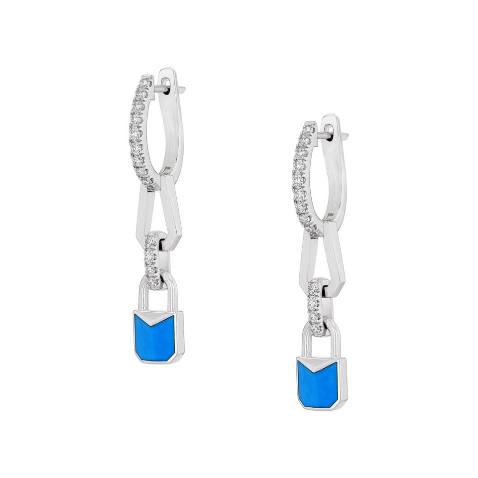 Padlock Earrings