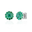 Emerald Stud Earrings