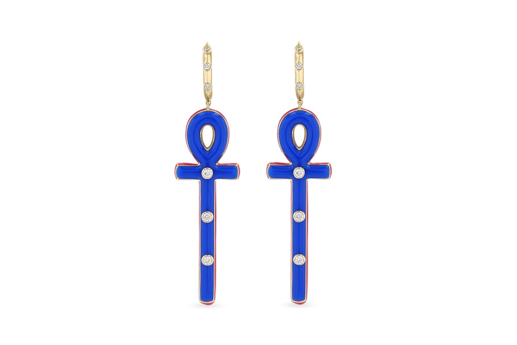 Ankh Earrings