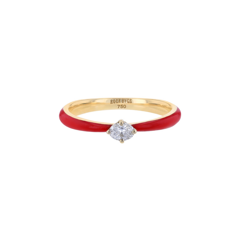 Diamond Hearts Ring