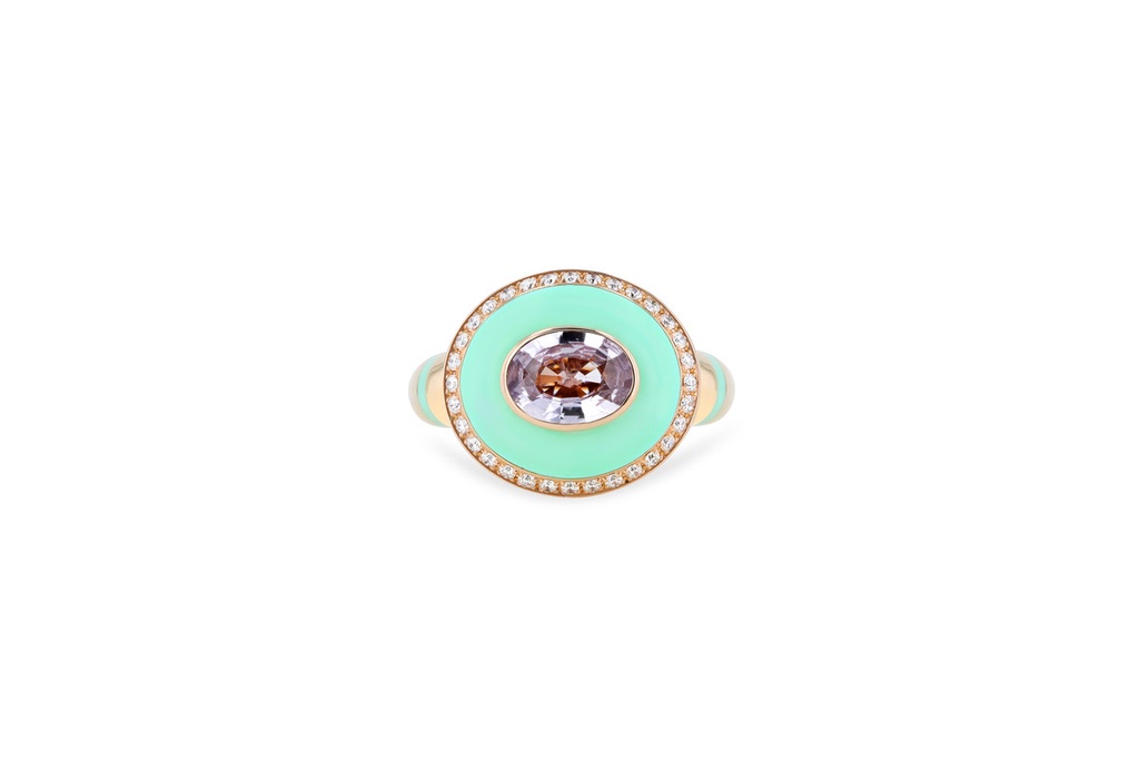 Cornflower Blue Candy Ring