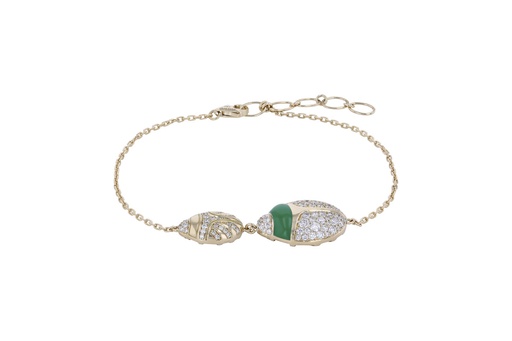 [BRL02636] Scarab Bracelet