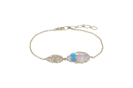 [BRL02638] Scarab Bracelet