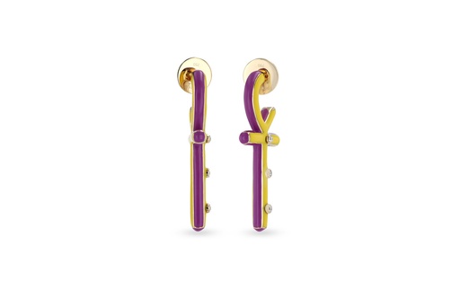 [EAR2816] Ankh Earrings