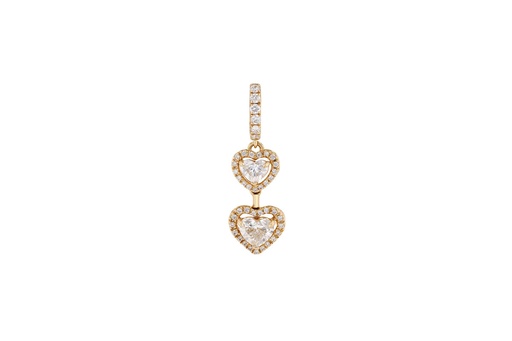 [PND02606] Brilliant Hearts Clip On