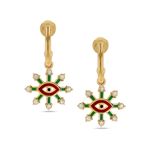 [EAR2126] Crazy Eyes Earrings