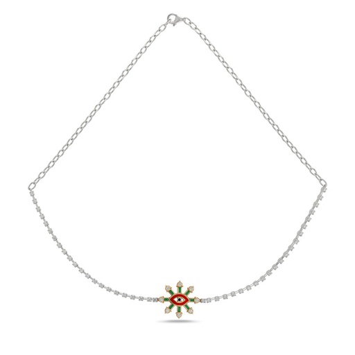 [NKL02121] Crazy Eyes Necklace