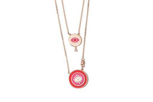 [NKL02124] Crazy Eyes Necklace