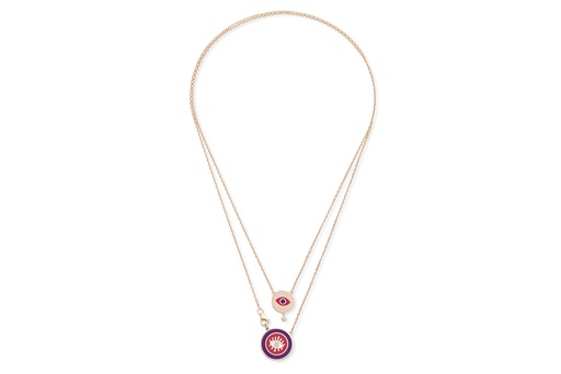 [NKL02239] Crazy Eyes Necklace