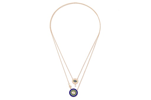 [NKL02238] Crazy Eyes Necklace