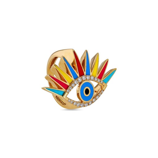 [RNG02557] Crazy Eyes Ring