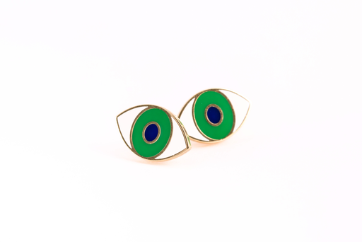 [EAR2161] Crazy Eyes Earrings