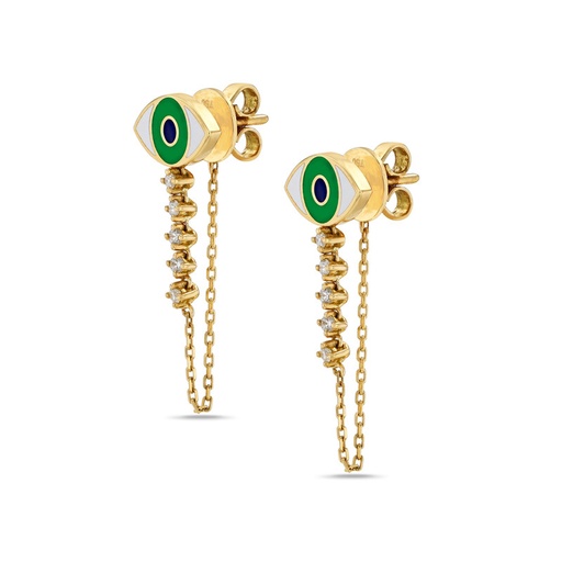[EAR2290] Crazy Eyes Earrings