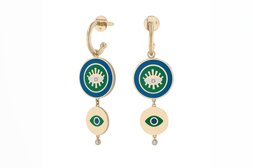 [EAR2436] Crazy Eyes Earrings