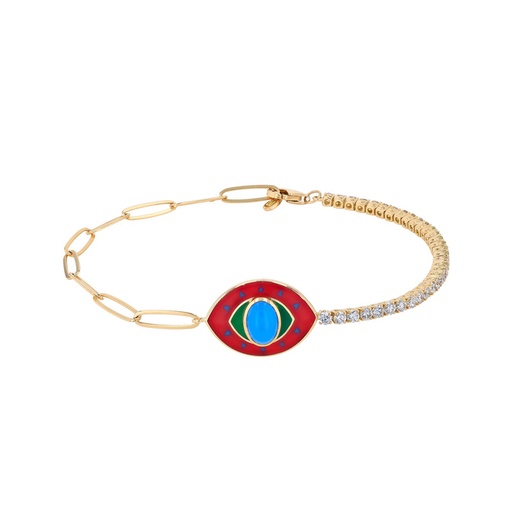 [BRL02485] Crazy Eyes Bracelet