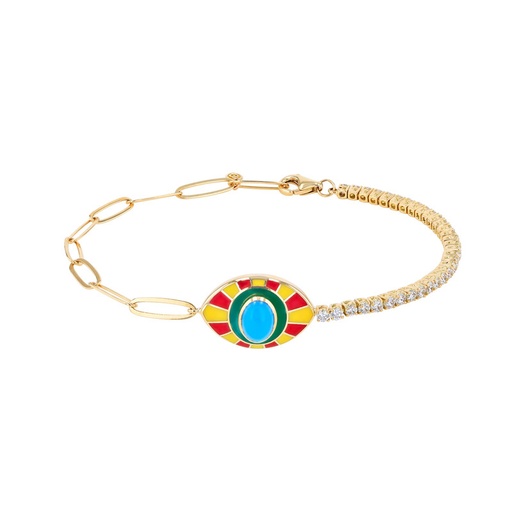 [BRL02483] Crazy Eyes Bracelet