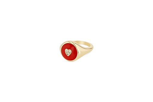 [RNG02349] Crazy Hearts Ring (pinkie)