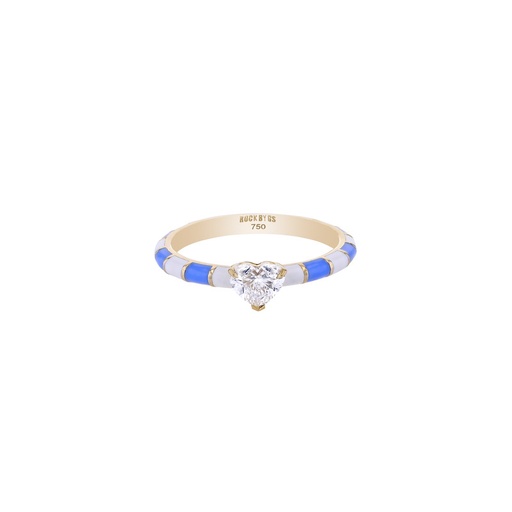 [RNG02722] Diamond Hearts Ring